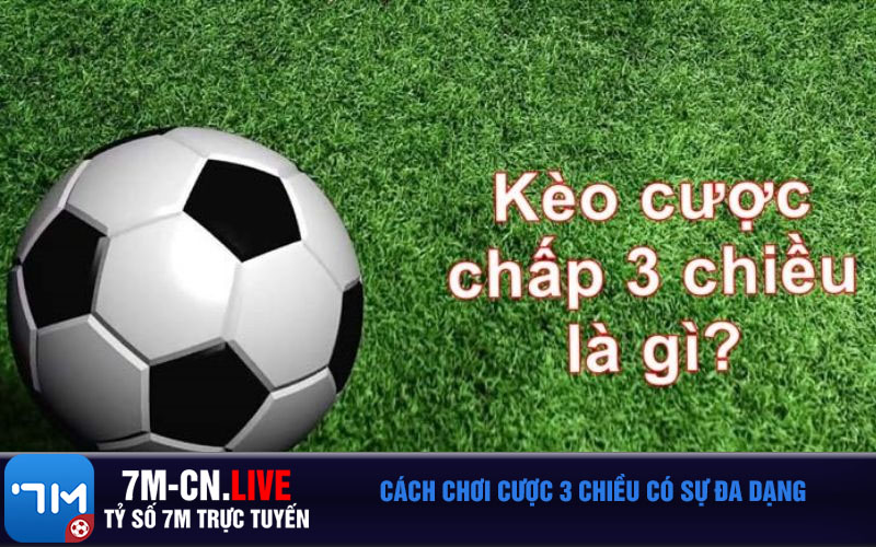 Cach choi cuoc 3 chieu co su da dang Cách chơi cược 3 chiều có sự đa dạng